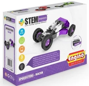 Engino Seria pojazdy wyścigowe Wyścigówka - Klocki - miniaturka - grafika 4
