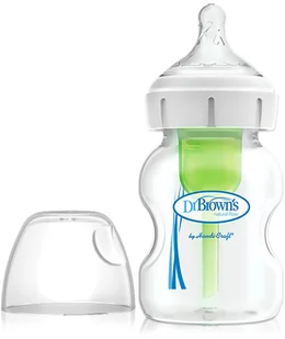 Dr Browns HANDI-CRAFT butelka szklana antykolkowa z szeroką szyjką Options+ 150 ml - Butelki dla niemowląt - miniaturka - grafika 2