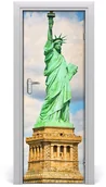 Naklejki na drzwi i meble - Tulup.pl Fototapeta samoprzylepna na drzwi Statua Wolności 85x205cm - miniaturka - grafika 1