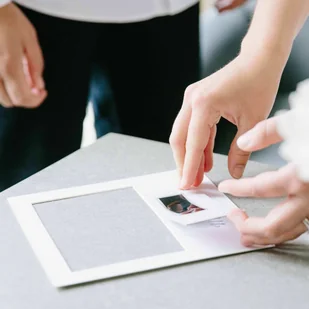 Pearhead Ramka na zdjęcie ślubne z odciskami kciuków - Ramki na zdjęcia - miniaturka - grafika 6