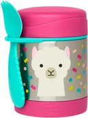 Lunch boxy - Skip Hop Termos Zoo, z łyżko-widelcem : Wzór/model - Lama, Pojemność - 325 ml NN-ASH-BFPO-002 - miniaturka - grafika 1