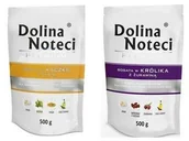 Mokra karma dla psów - Dolina Noteci Premium ZESTAW PRÓBNY Bogata w kaczkę + królika 500 g x 10 szt - miniaturka - grafika 1