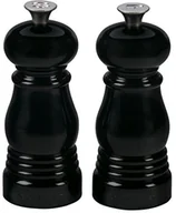 Pojemniki na przyprawy - Le Creuset młynek, drewno, czarny, 12.5  x  10  x  8 cm 96002500140000 - miniaturka - grafika 1