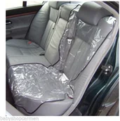 Akcesoria do fotelików - Sunnybaby Ochraniacze samochodów osobowych fotelik samochodowy folia ochronna ochrona przed zabrudzeniem i oparcie siedziska - miniaturka - grafika 1