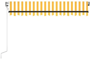 VidaXL Lumarko Automatycznie zwijana markiza, LED i czujnik wiatru, 350x250 cm! 3069093 VidaXL - Markizy - miniaturka - grafika 19