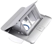 Puszki elektryczne i akcesoria - Legrand Minipuszka Pop-up do wyposażenia, 4 moduły, aluminium 054011 054011. - miniaturka - grafika 1