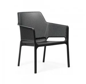 Nardi Krzesło ogrodowe Net Relax antracytowe 40327.02.000 - Pozostałe meble ogrodowe - miniaturka - grafika 3