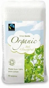 Simply Gentle Płatki kosmetyczne z bawełny organicznej - Waciki, płatki i patyczki kosmetyczne - miniaturka - grafika 2