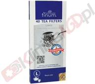 Akcesoria i części AGD - Scanpart Filtr / saszetki FINUM do herbaty sypanej 40 sztuk rozmiar L 2790000304 - miniaturka - grafika 1