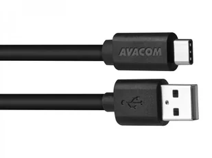 Avacom Kabel USB  Kabel USB 2.0 USB A M USB C M 1m czarny Avacom DCUS-TPC-P10K - Kable komputerowe i do monitorów - miniaturka - grafika 2