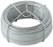 Łańcuchy i liny stalowe - STANDERS Drut stalowy galwanizowany 2.3 mm x 30 m Standers - miniaturka - grafika 1
