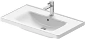 Umywalki - Duravit D-Neo Umywalka meblowa 80x48 cm z otworem na baterię biała Alpin 2367800000 - miniaturka - grafika 1
