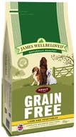 Sucha karma dla psów - James Wellbeloved Adult jagnięcina i warzywa bez zbóż 10 kg - miniaturka - grafika 1
