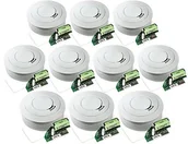 Czujniki czadu, dymu, gazu - Ei Electronics Ei650RF detektor dymu o 10-letnim terminie przydatności - miniaturka - grafika 1