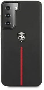 Ferrari FEOSIHCS21SBK S21 G991 czarny/black hardcase Off Track Leather Nylon Stripe hurtel-68721-0 - Etui i futerały do telefonów - miniaturka - grafika 3
