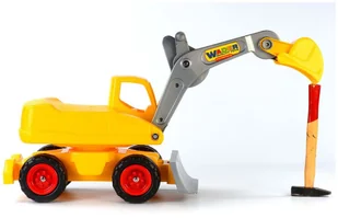 Polesie Mega-koparka kołowa - Samochody i pojazdy dla dzieci - miniaturka - grafika 5