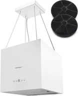 Okapy kuchenne - Berdsen 40E Biały - miniaturka - grafika 1