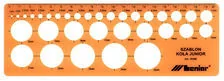 Leniar Leniar Szablon Koła Junior 10309 - Akcesoria kreślarskie Leniar Leniar Szablon Koła Junior 10309 - Akcesoria kreślarskie - miniaturka - grafika 1