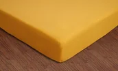 Prześcieradła - Darymex Prześcieradło z Jersey żółte 90/100x200 cm 5907761004825 - miniaturka - grafika 1