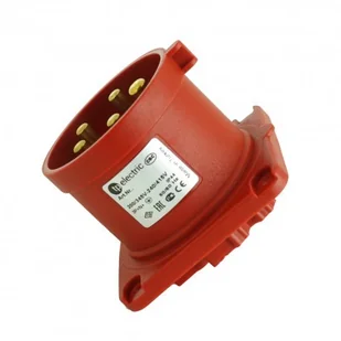 Ospel TP Electric Wtyczka tablicowe prosta 5P 32A 400V 75x75 8064 3107-320-1675 - Inne akcesoria elektryczne - miniaturka - grafika 3