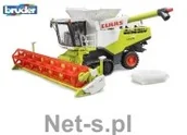Samochody i pojazdy dla dzieci - Bruder Kombajn zbożowy Class Lexion 780 Terra Trac 02119 - miniaturka - grafika 1