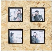 Ramki na zdjęcia - Walther Galeria ramki układów wzornictwo, 4 X 10 x 10 cm RC410B - miniaturka - grafika 1