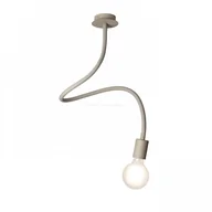 Lampy sufitowe - Redlux LOYD E27 I lampa sufitowa beżowo-szara 230V E27 28W R12933) Rendl - miniaturka - grafika 1