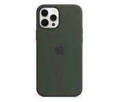 Etui i futerały do telefonów - APPLE Etui Silicone Case do iPhone 12 Pro Max Cypryjska zieleń |MHLC3ZM/A - miniaturka - grafika 1