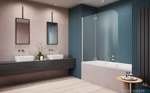 Radaway Eos PND I Parawan nawannowy 130 lewy przejrzyste 1205202-101L | - Parawany nawannowe Radaway Eos PND I Parawan nawannowy 130 lewy przejrzyste 1205202-101L | - Parawany nawannowe - miniaturka - grafika 3