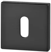 Szyldy i rozety - VDS Rozeta kwadratowa R67 czarna klucz 49-0057 - miniaturka - grafika 1