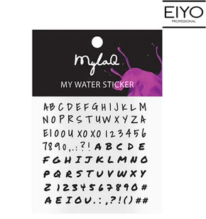 MyLaq Naklejki na paznokcie My Alphabet Sticker MylaQ M440 - Ozdoby do paznokci - miniaturka - grafika 2