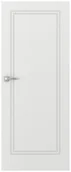 Drzwi wewnętrzne - Porta Skrzydło drzwiowe pełne bezprzylgowe Vector U Białe 60 prawe - miniaturka - grafika 1