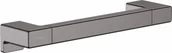 Akcesoria łazienkowe - Hansgrohe 41744340 AddStoris Pochwyt czarny chrom szczotkowany - miniaturka - grafika 1