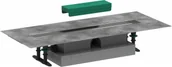 Odpływy liniowe - HANSGROHE 56016180 uBox universal Kompletny zestaw do montażu płaskiego 60 cm do odpływu liniowego do wyłożenia płytkami - miniaturka - grafika 1