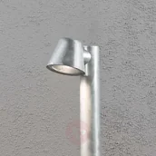 Lampy ścienne - Konstsmide Srebrne oświetlenie ścieżek TRIESTE, stal - miniaturka - grafika 1