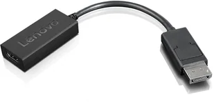 Lenovo video / audio adaptor - DisplayPort / HDMI - 22.5 cm 4X90R61023 - Adaptery i przejściówki - miniaturka - grafika 2