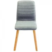 Krzesła - Green KARE Kare Krzesło Lara szare 80862 - miniaturka - grafika 1