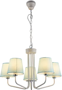 Candellux Lampa Wisząca York 5 Biały Niebieski 50205093 - Lampy sufitowe - miniaturka - grafika 2