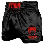 Spodnie sportowe męskie - Classic Venum sklep Spodenki Muay Thai VENUM SHORTS BLACK RED - miniaturka - grafika 1