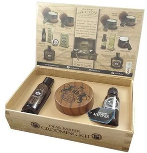 Dear Barber SET Collection V Style & Go Mattifier M) szampon 50ml + edt 30ml + pasta do włosów 100ml - Zestawy kosmetyków męskich - miniaturka - grafika 2