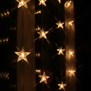 Best Season Zasłona świetlna LED Star 5 nitek, 30-pkt. - Oświetlenie świąteczne - miniaturka - grafika 5