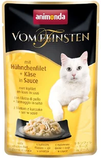 Animonda Vom Feinsten Classic Cat Smak: Filet Z Kurczaka + Ser W Sosie - Saszetka 50G - Mokra karma dla kotów - miniaturka - grafika 2