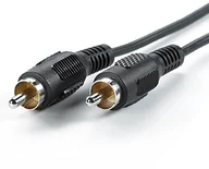 Kable - Value Cinch przewód łączący Simplex wtyczka, czarny 10 m - miniaturka - grafika 1