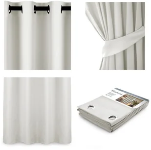 Amelia Home Zasłona Blackout 140X245 BLACKOUT/PLE/DG/245 - Zasłony - miniaturka - grafika 5