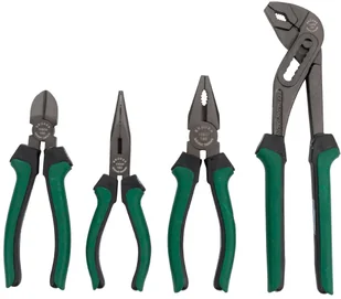 MANNESMANN Zestaw Szczypiec 4El. Mannesmann: Tnące, Nastawne, Kombinerki, Wydłużone - Inne mocowania - miniaturka - grafika 5