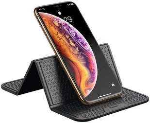 Baseus Podstawka antypoślizgowa do smartfona SUWNT-01 (kolor czarny) - Uchwyty samochodowe do telefonów - miniaturka - grafika 13