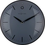 Zegary - Nextime Zegar ścienny Glamour Small czarny 3256ZW - miniaturka - grafika 1