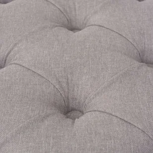 vidaXL Ławka do przedpokoju, drewno lite, 110x38x48 cm, jasnoszara vidaXL - Ławki do przedpokoju - miniaturka - grafika 3