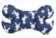 Akcesoria do fotelików - Poduszka motylek Duża wózek fotelik króliczki - miniaturka - grafika 1