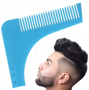 Grzebień do stylizacji Brody Zarostu Szablon - Kosmetyki i akcesoria do pielęgnacji brody - miniaturka - grafika 3